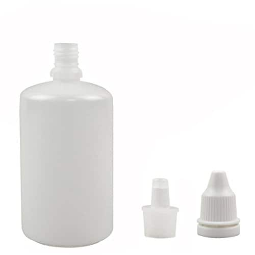 LDPE Squeezable Empty Bottles with Caps (5 Pack) B2