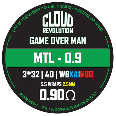 Cloud Revolution - Game Over Man! Alien Coils