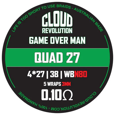 Cloud Revolution - Game Over Man! Alien Coils