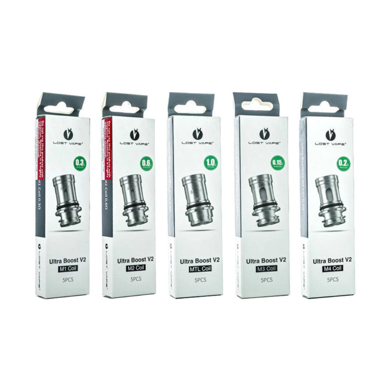 Lost Vape ULTRA BOOST UB Replacement Coils (5 PACK)