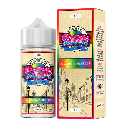 Memory Lane - Sweets - Rainbow Sherbet - 100ml