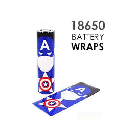 Plastic Wraps for 18650 Battery - 2 Pack