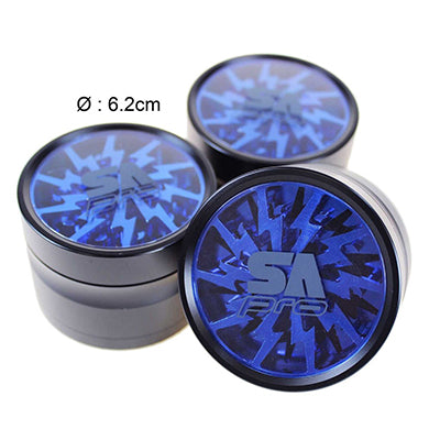 Stone Age 4 Piece CNC Cut Aluminium Grinder With Storage