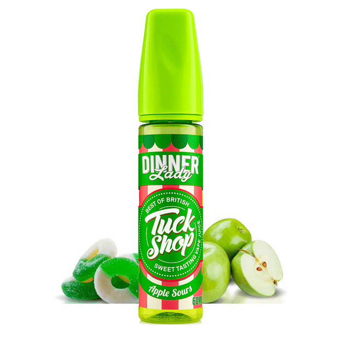 DINNER LADY - TUCK SHOP - APPLE SOURS - 60ML