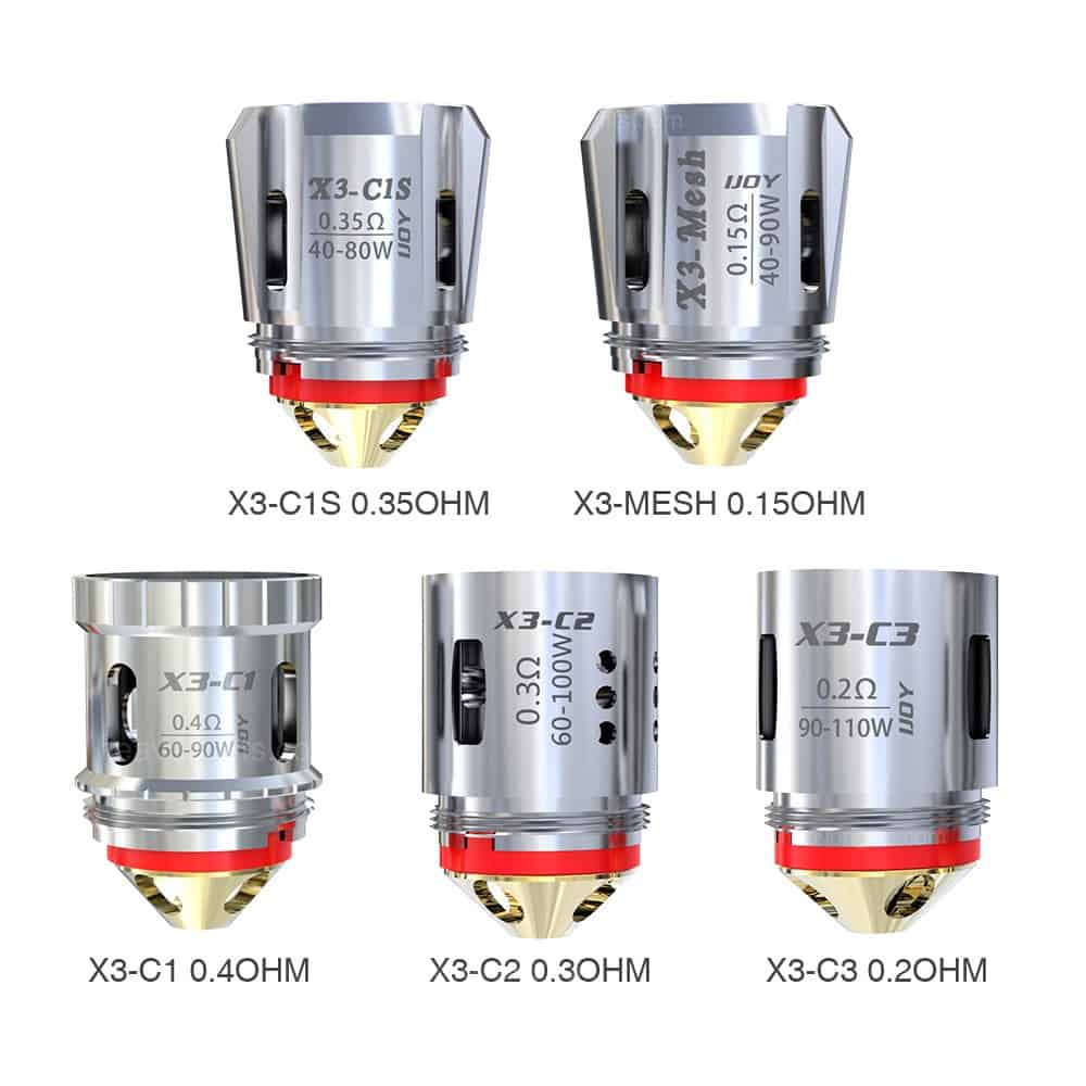 IJOY Captain X3 Replacement Coil 3pcs