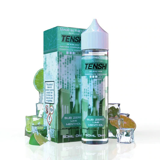 Tenshi Vapes - Sub Zero - Lime Menthol - 60ml