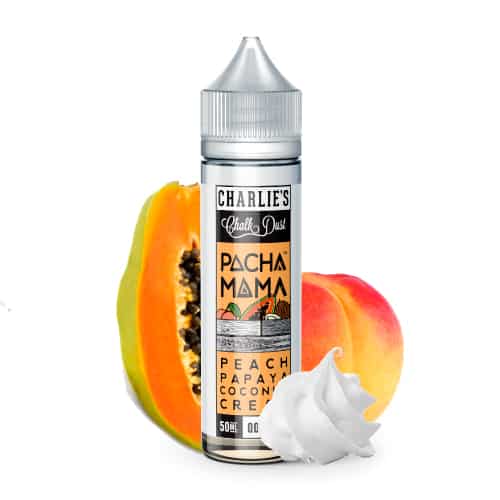 Charlie's Chalk Dust - Pacha Mama - Peach Papaya Coconut Cream - 60ML