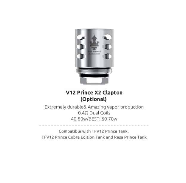 SMOK TFV12 PRINCE Replacement Coil 3pcs