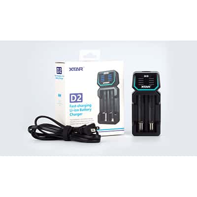 Xtar D2 2-slot Quick Charger