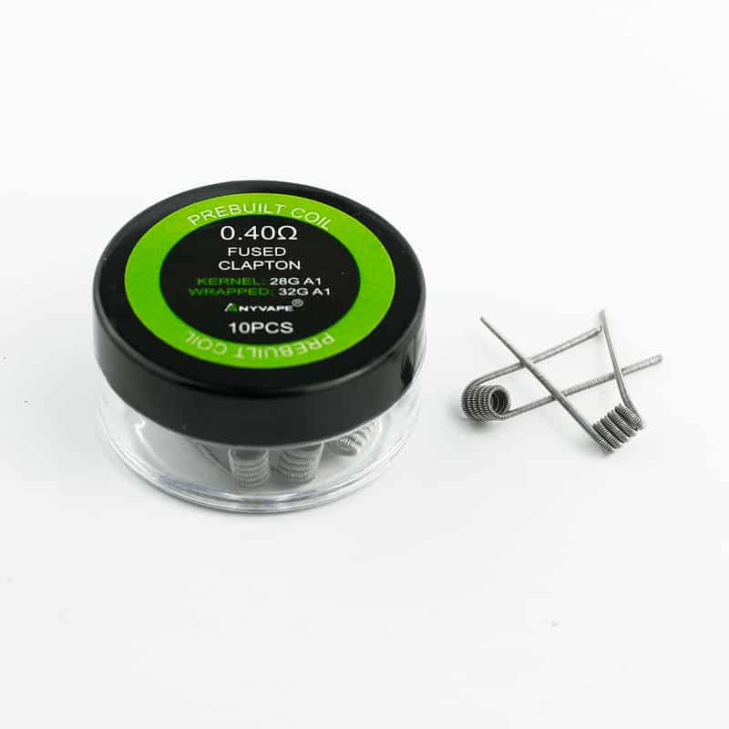 Prebuilt Fused Clapton Coils