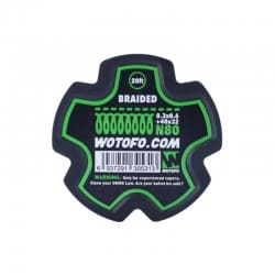 20ft Wotofo Braided Wire 40ga*32ga