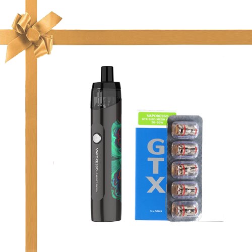 Vaporesso Target PM30 Kit + FREE GTX 0.6 Ohm Mesh Coil (5 Pack)