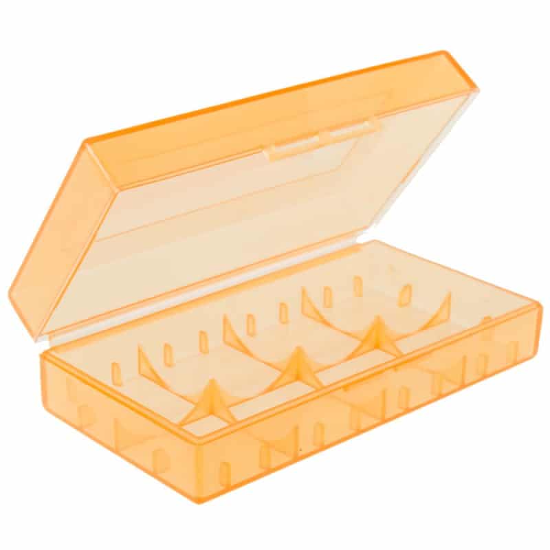 Plastic Storage Case for 18650 Battery