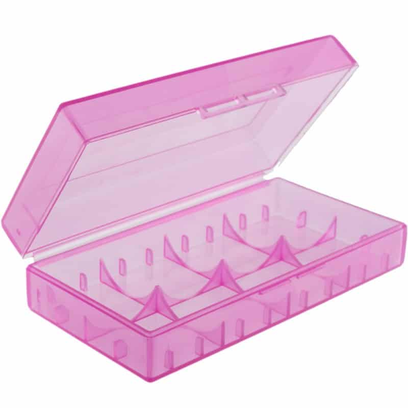 Plastic Storage Case for 18650 Battery