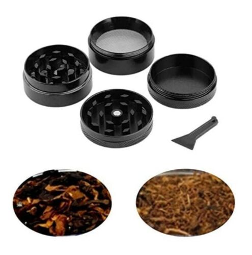 4 Piece Herb Metal Grinder Small 40mm