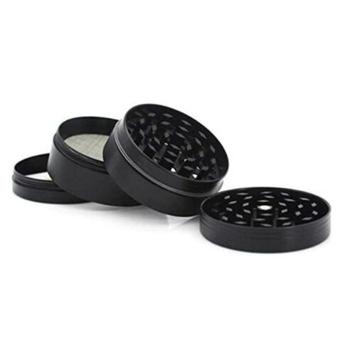 4 Piece Herb Metal Grinder Small 40mm